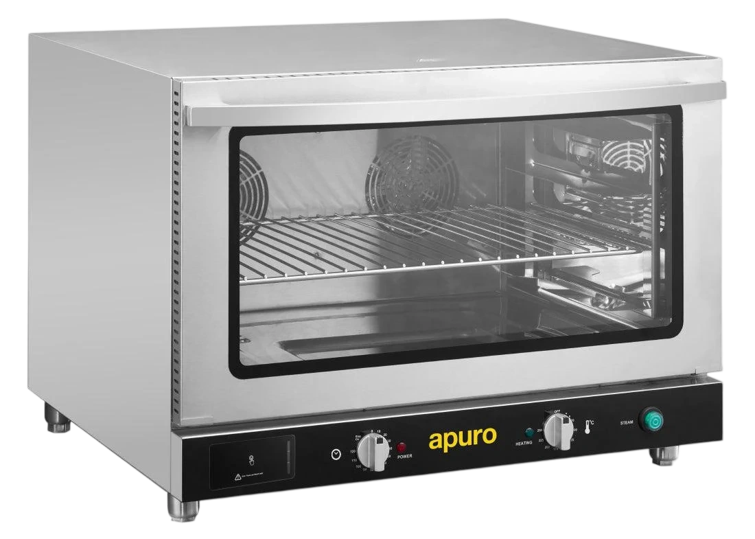 Apuro JB189-A Bakery Convection Oven - 4x600x400mm Trays Three Phase 4.6kW
