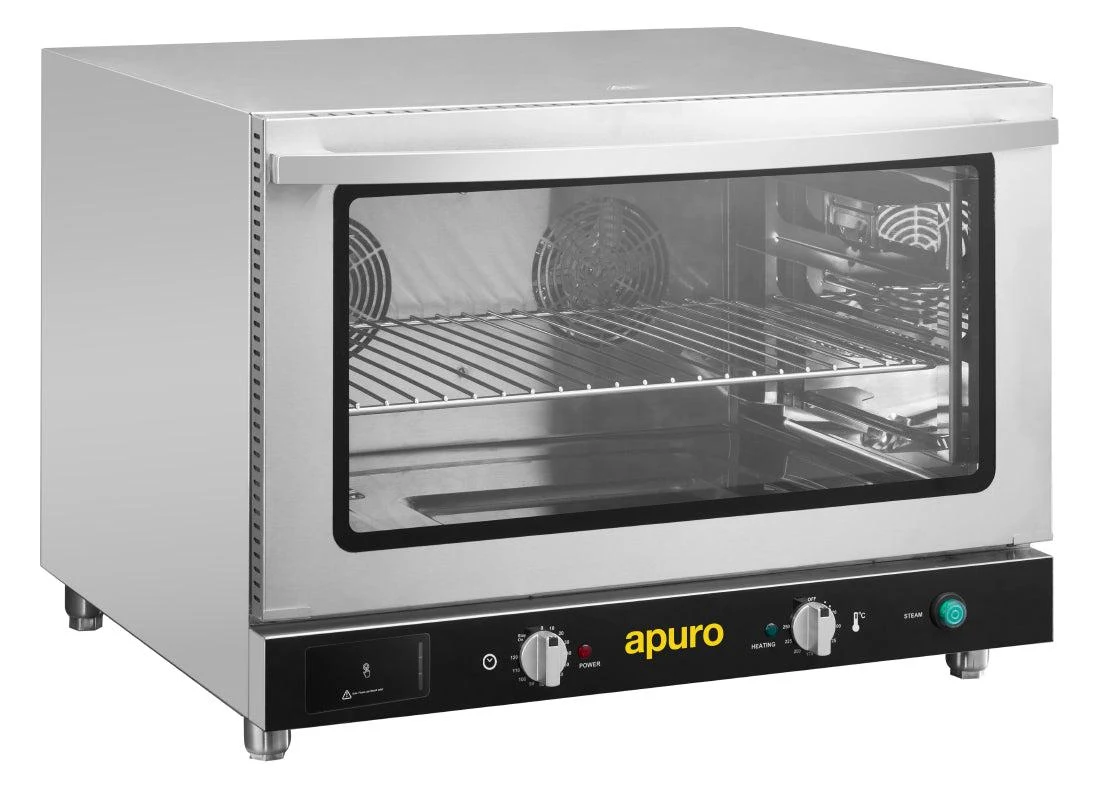 Apuro JB189-A Bakery Convection Oven - 4x600x400mm Trays Three Phase 4.6kW