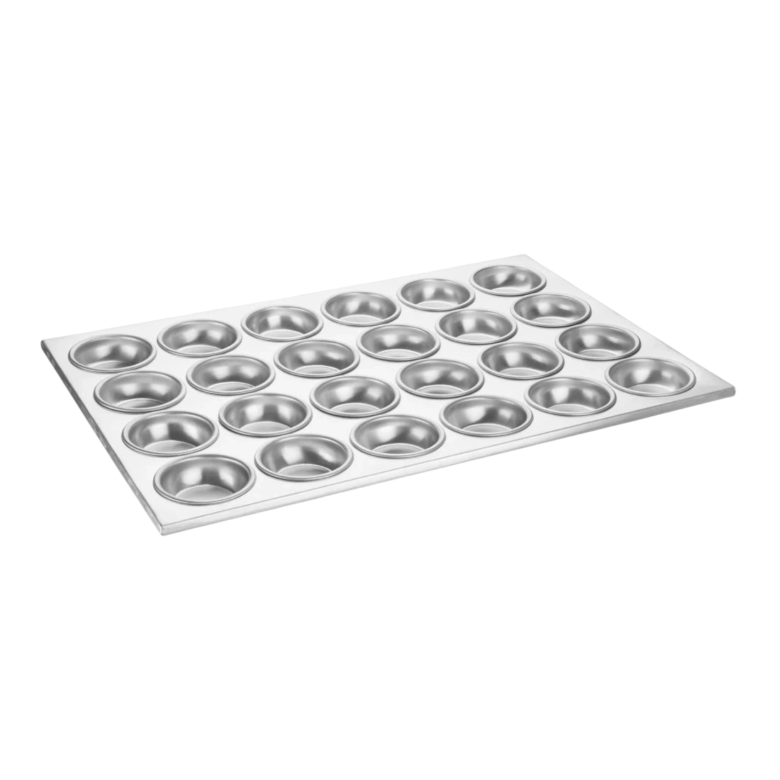 Vogue C563 Aluminium Muffin Tray 24 Hole - 360x520x35mm 14x20 1/2x 1 1/4"