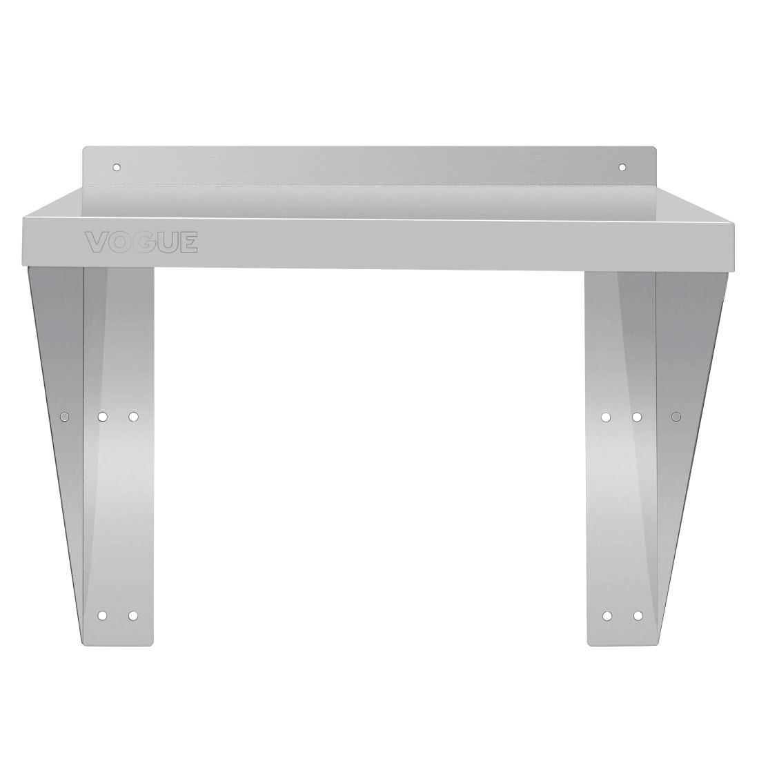 Vogue CB912 Microwave Wall Shelf St/St - 560x560x490mm 22x22x19 1/4"