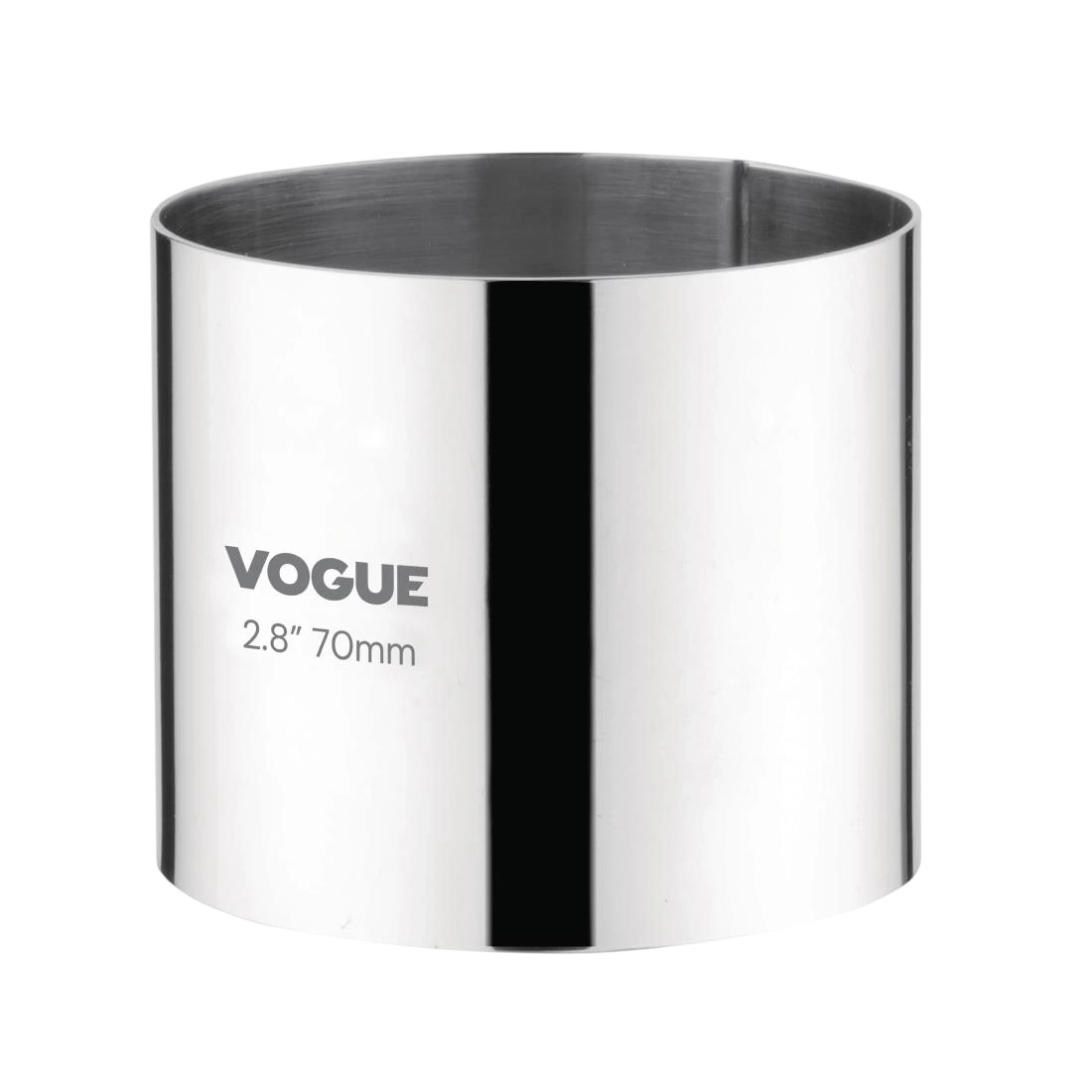 Vogue CC056 Mousse Ring St/St - 70x60mm 2 3/4x2 1/4"