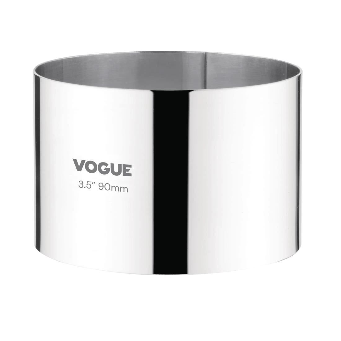 Vogue CC058 Mousse Ring St/St - 90x60mm 3 1/2x2 1/4"