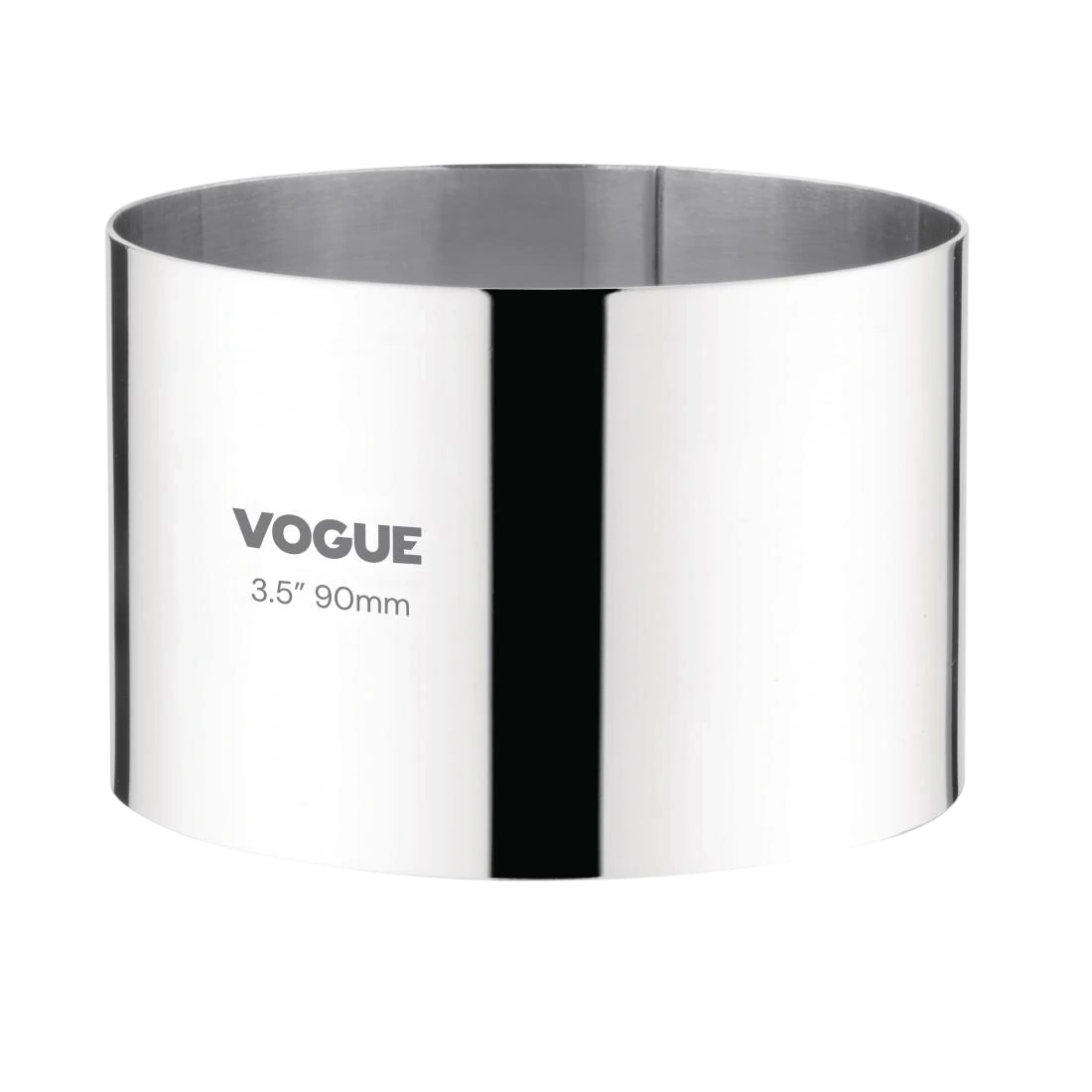 Vogue CC058 Mousse Ring St/St - 90x60mm 3 1/2x2 1/4"