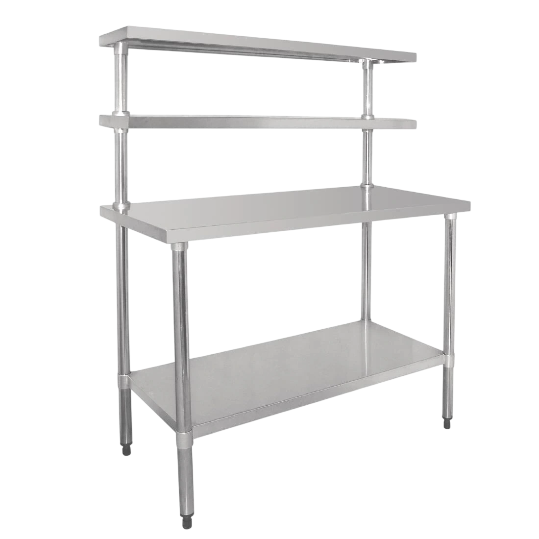 Vogue CC360 Table with Gantry Shelf St/St - 1500x1800x600mm