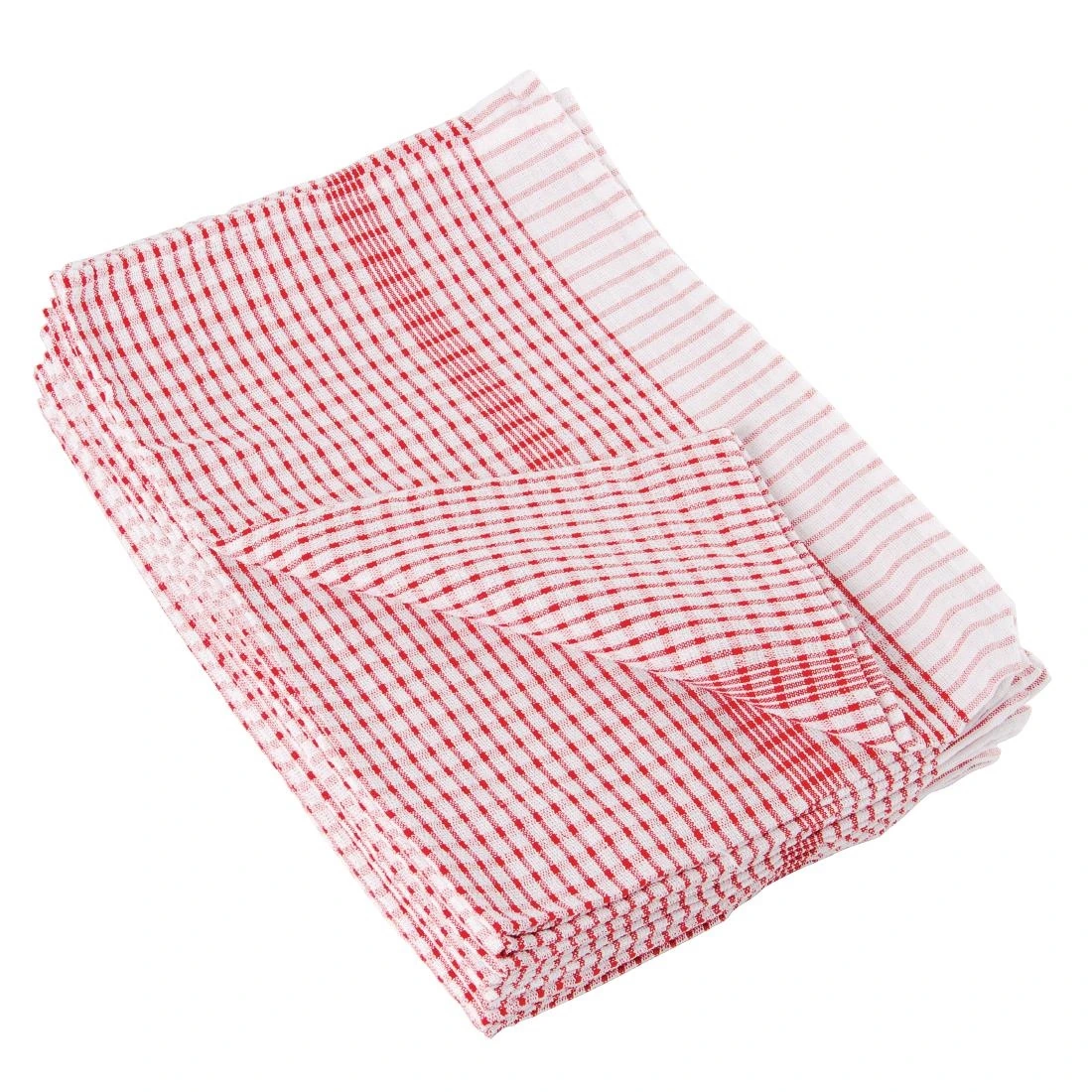 CC595 EDLP - Vogue Wonderdry Tea Towels Red - 760x510mm 30x20" (Pack 10)