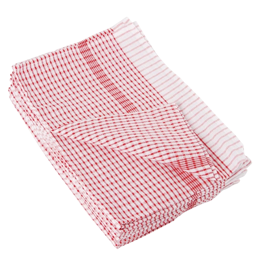 CC595 EDLP - Vogue Wonderdry Tea Towels Red - 760x510mm 30x20" (Pack 10)