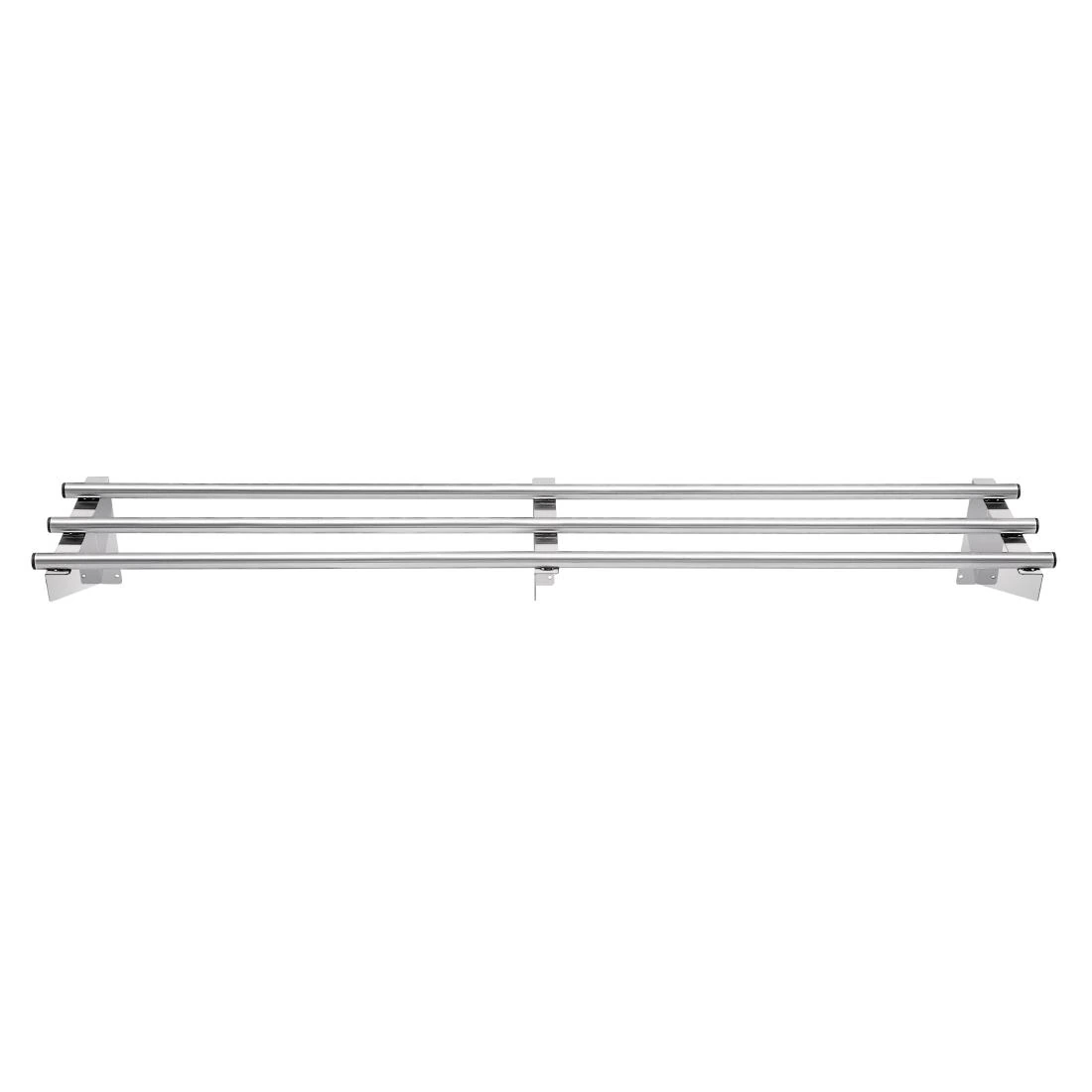 Vogue CD552 St/St Tubular Wall Shelf - 1500(w) x 300(d)mm
