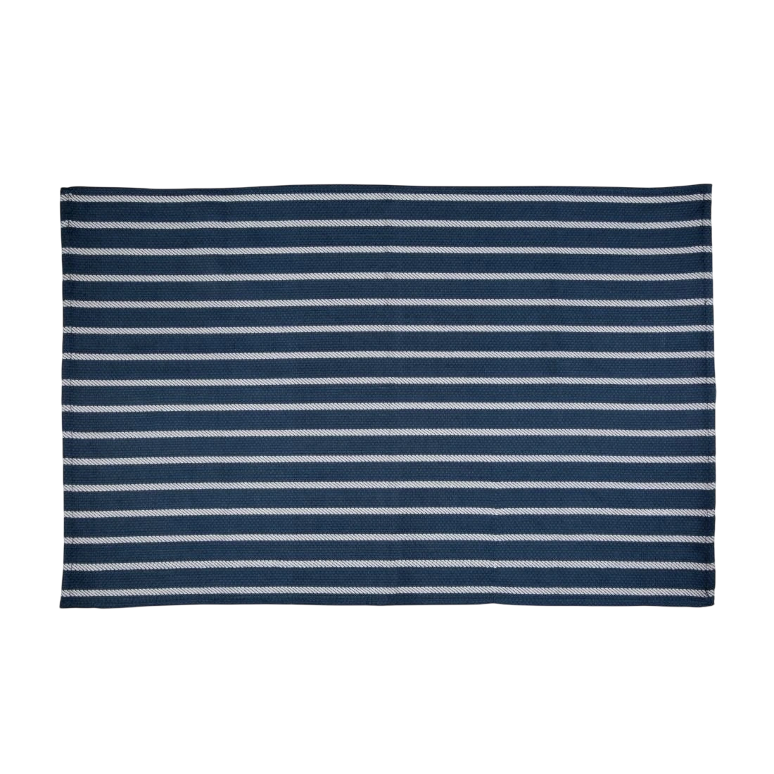 CE146 EDLP - Vogue Tea Towel Butchers Stripe (Navy & White Stripe) 460x710mm