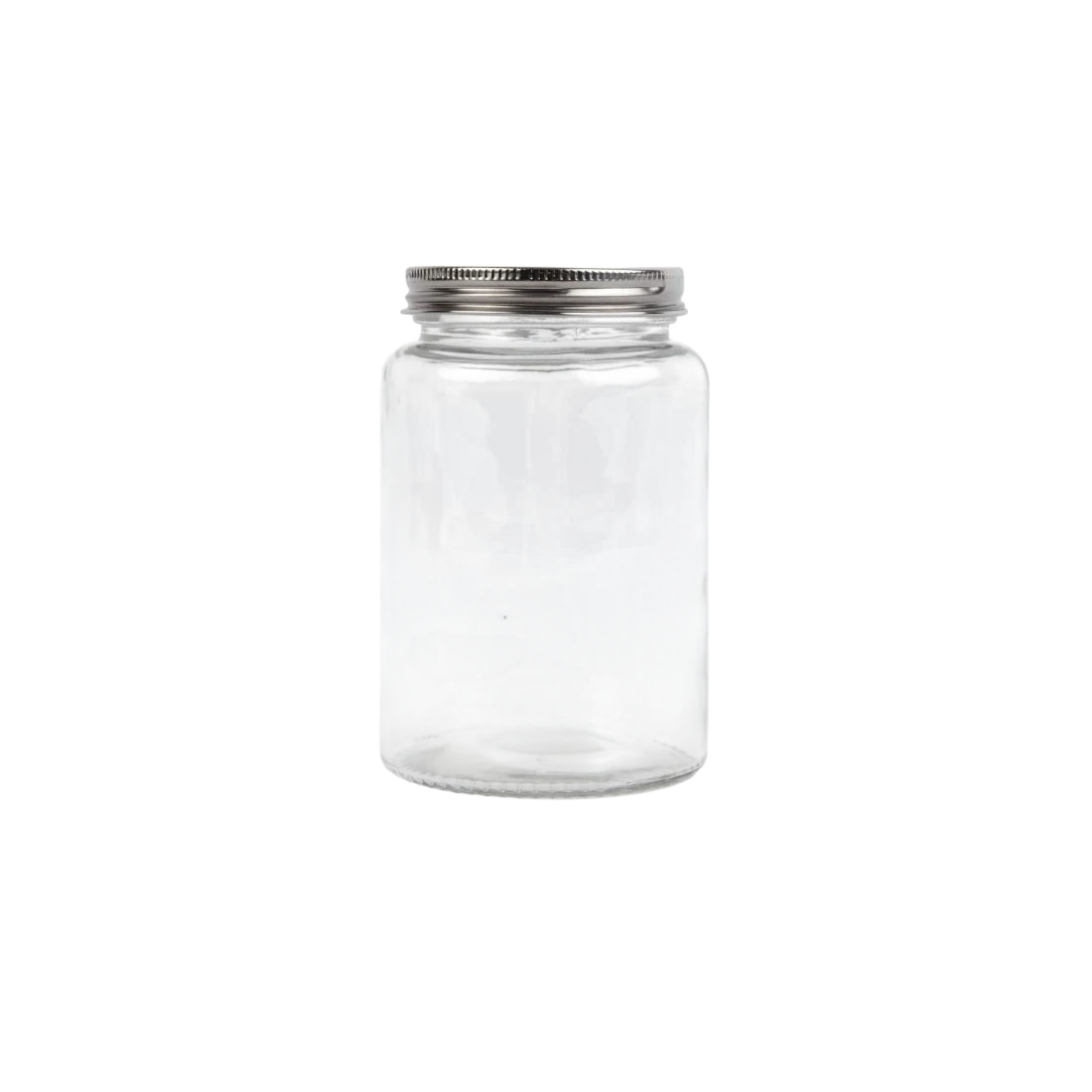 Vogue CP083 Glass Jar with St/St Lid - 86x130mm 550ml (Box 6)