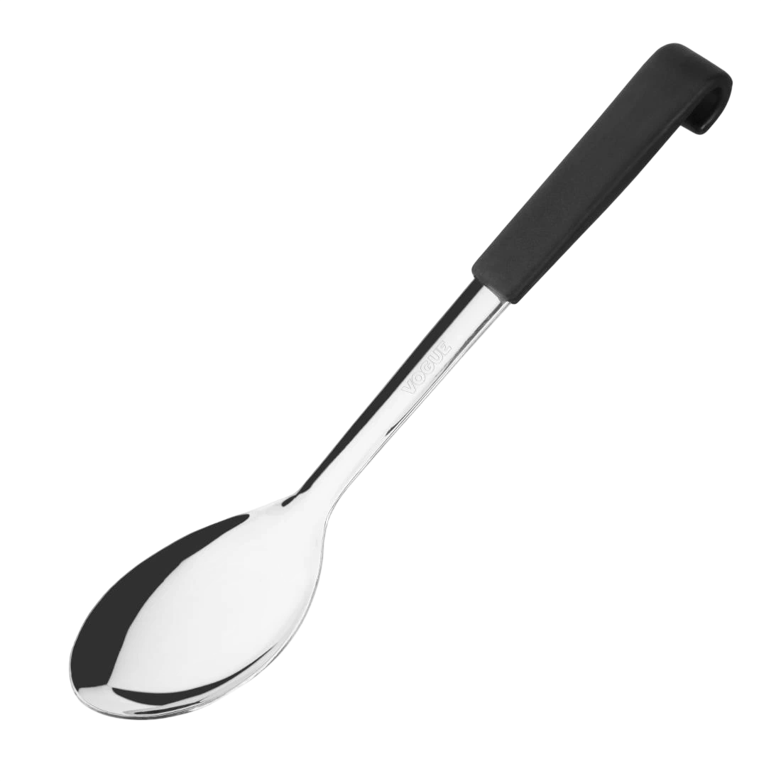 Vogue CS910 Serving Spoon Black Handled - 340mm 13"