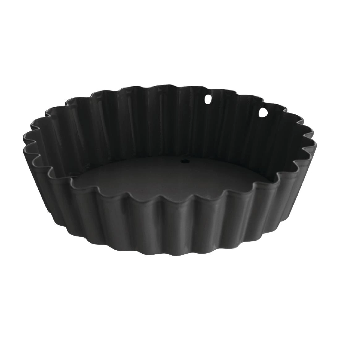 Vogue CW990 Non Stick Mini Fluted Quiche Tin - 80mm 3" (Pack 3)