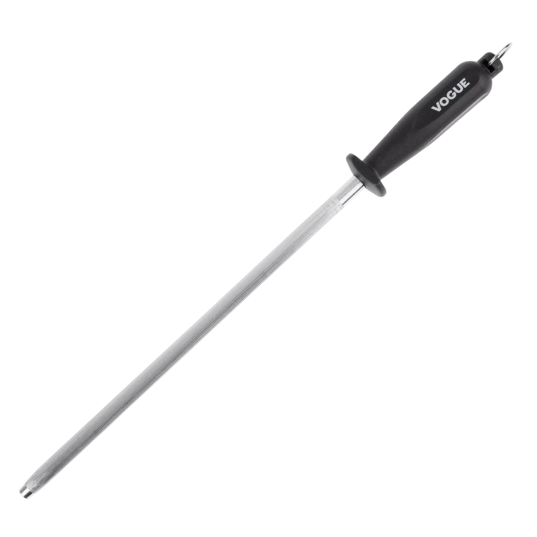 Vogue D121 Knife Sharpening Steel with Plastic Handle - 305mm