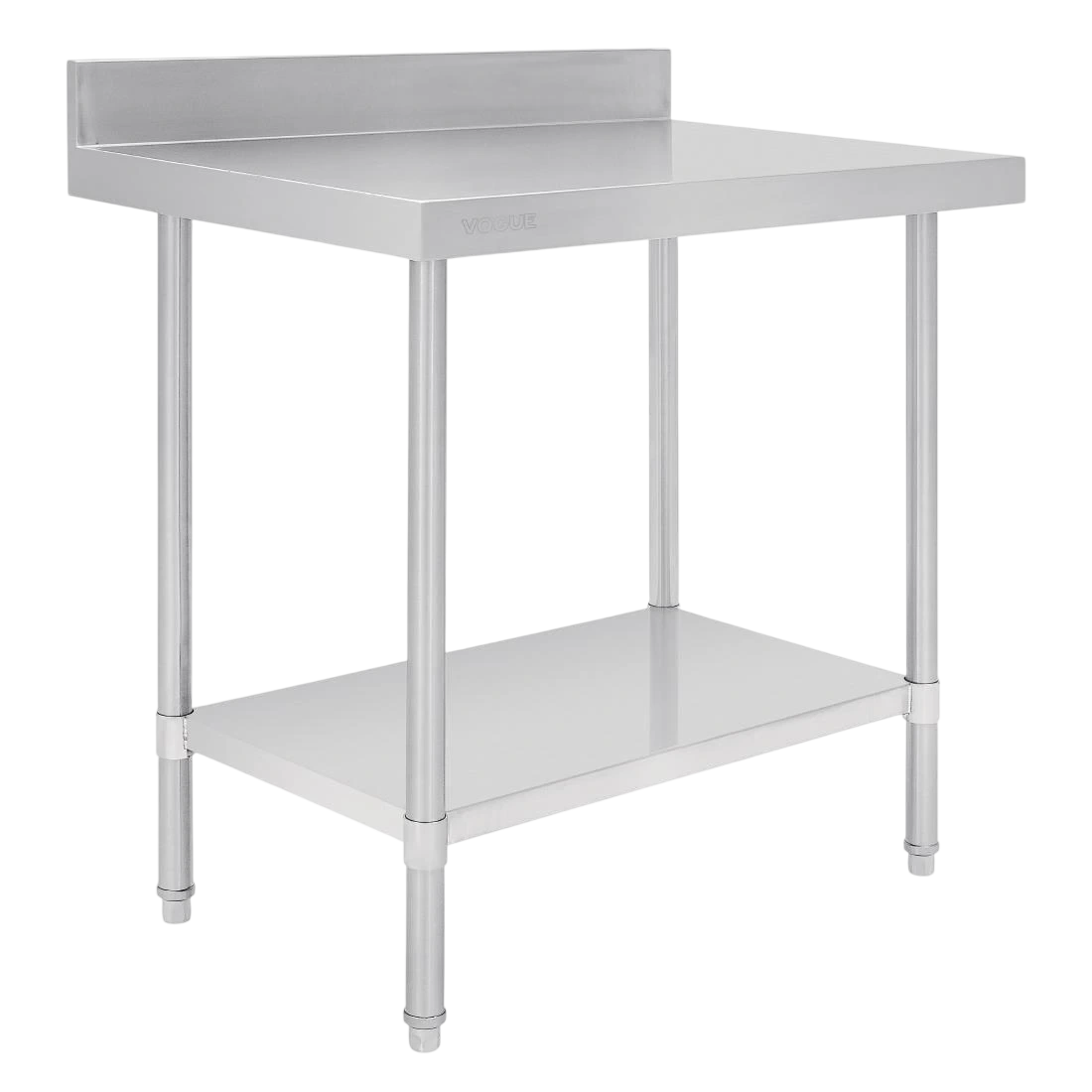 Vogue DA338 Stainless Steel Workbench – 900×600mm, Upstand