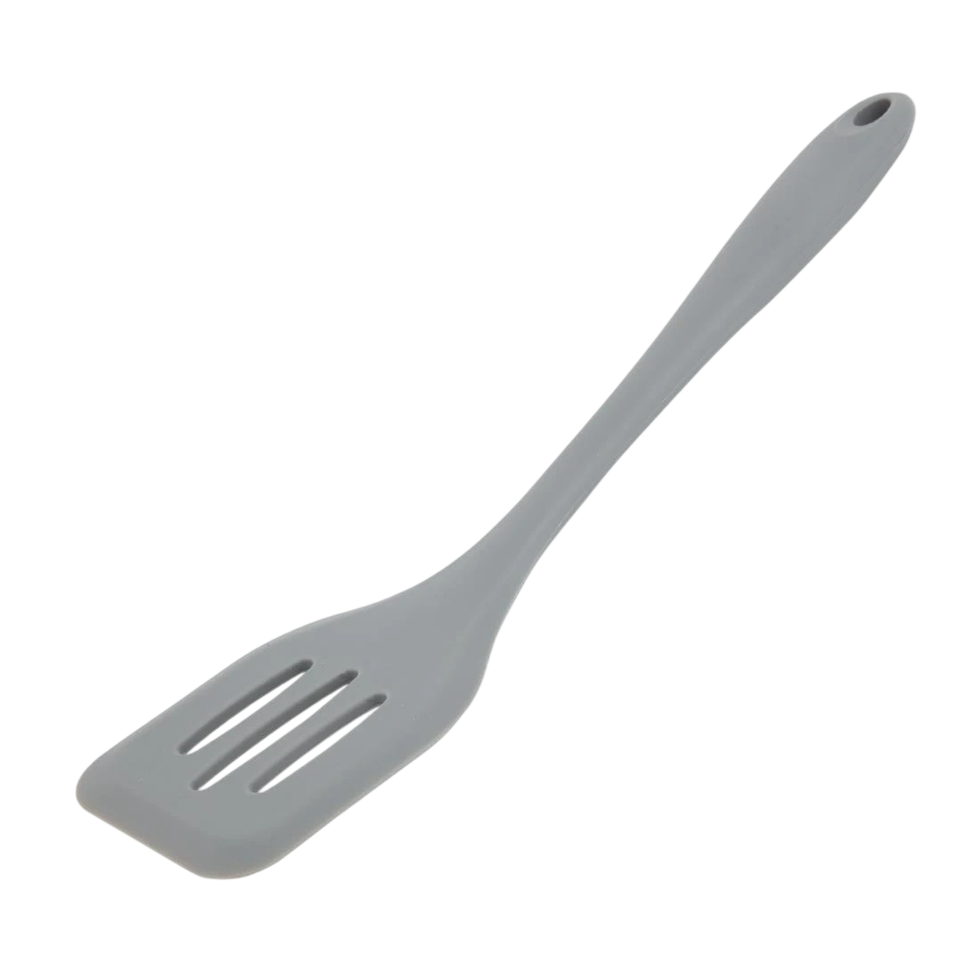 Vogue DA524 Silicone High Heat Flexible Slotted Turner Grey - 295mm 12"