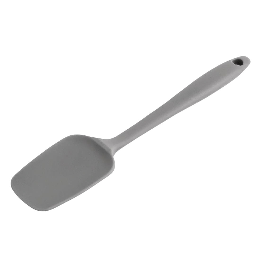 Vogue DA529 Silicone High Heat Mini Spoonula Grey - 200mm 8"