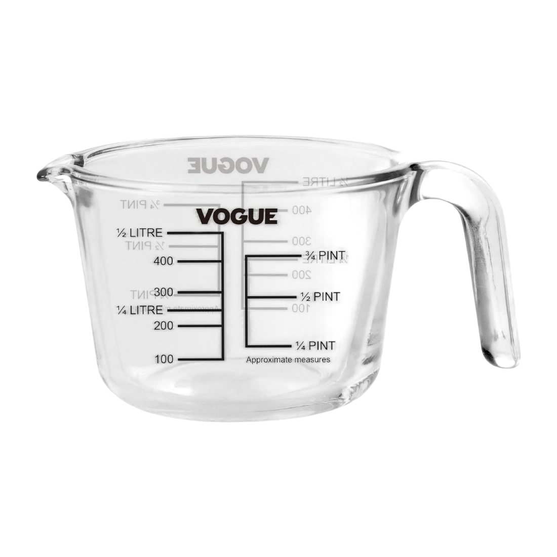 Vogue Glass Measuring Jug 500mL DP116