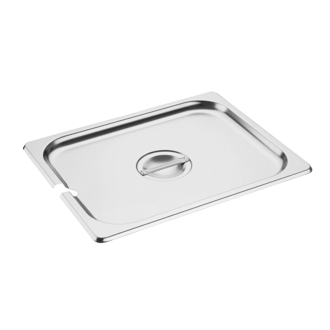 Vogue DP251 Notched Lid St/St - GN 1/2
