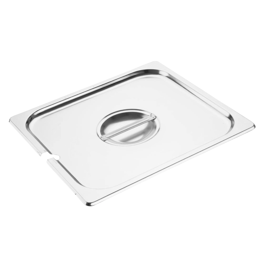 Vogue DP252 Notched Lid St/St - GN 2/3