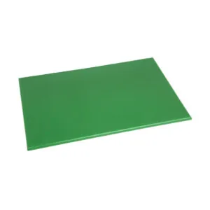 Hygiplas F158 antibacterial green chopping board 455x305x12mm HDPE for fruit and vegetables – Australia