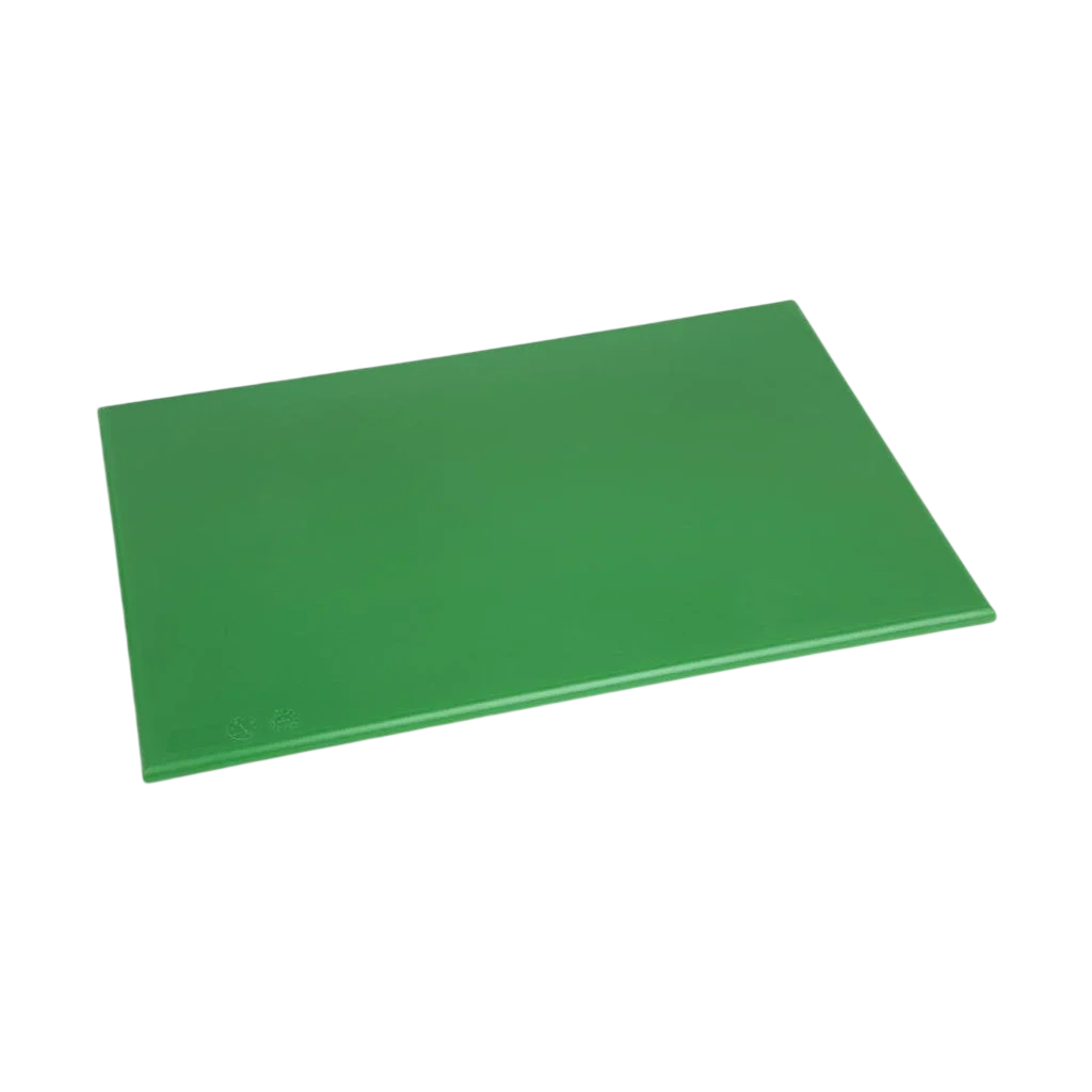 Hygiplas F158 Antibacterial Green Chopping Board 455×305×12mm – Fruit & Veg commercial kitchen equipment