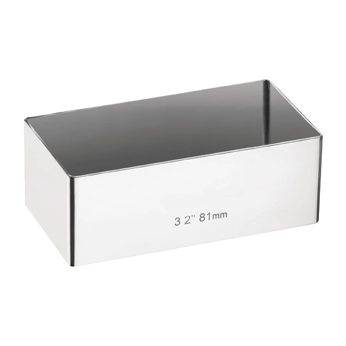 Vogue E062 Mini Mould Rectangular St/St