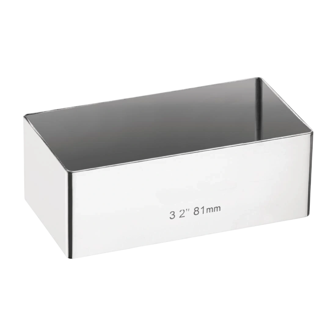 Vogue E062 Mini Mould Rectangular St/St