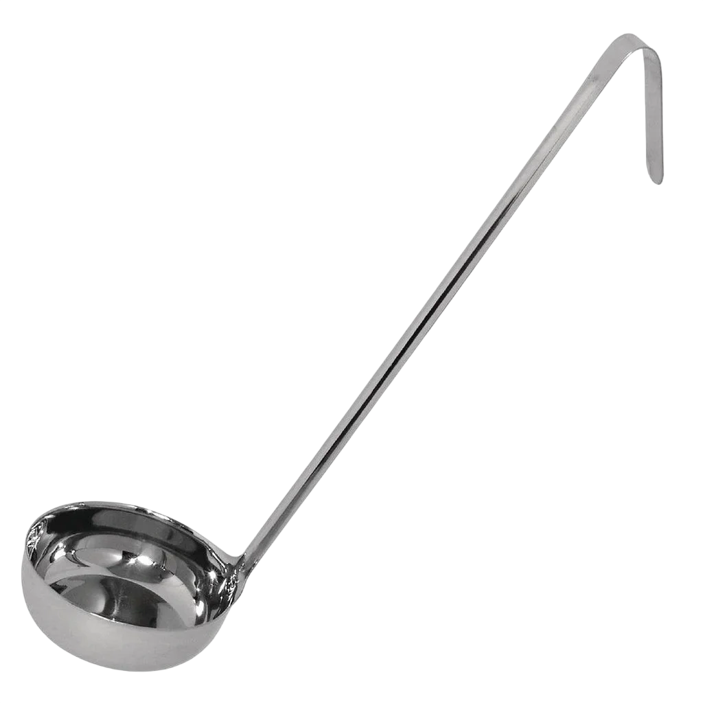 Vogue GG005 Flat Bottom Ladle – 180ml Stainless Steel commercial kitchen equipment