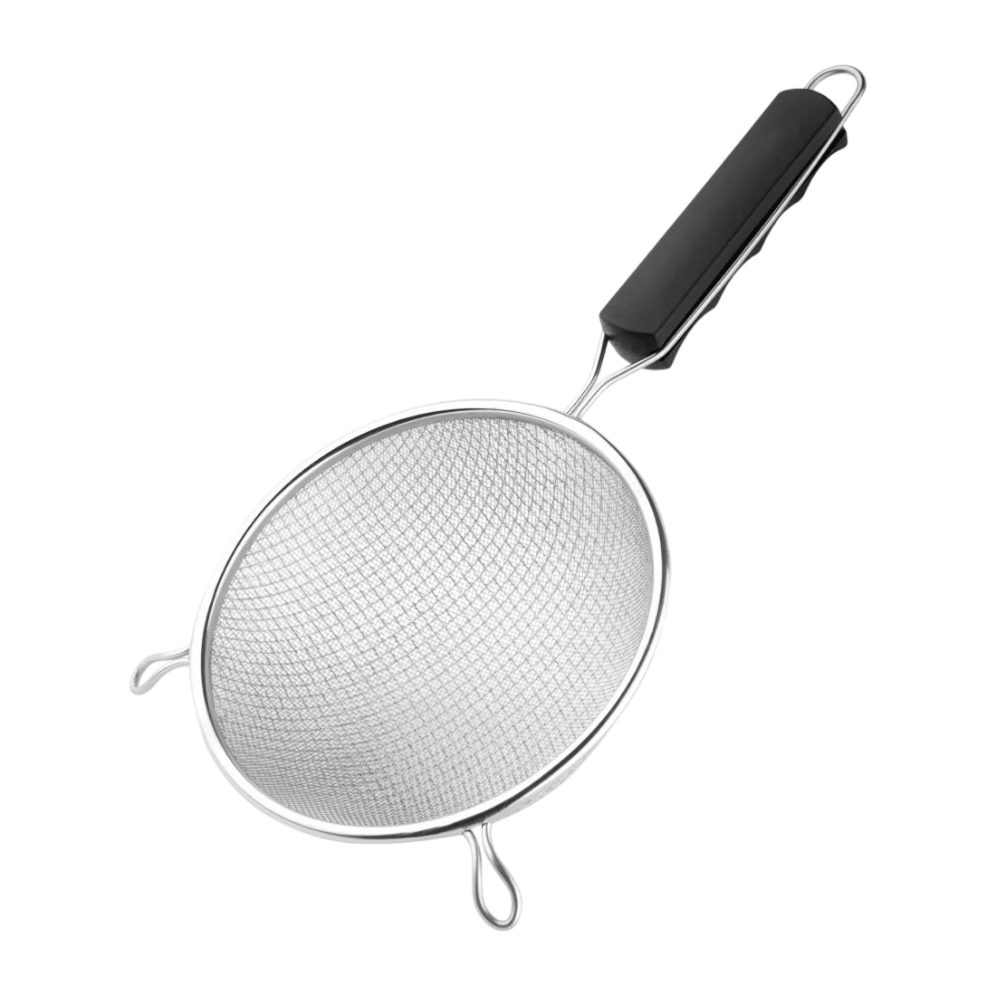 Vogue FE740 Double Mesh Sieve Black Handle - 160mm