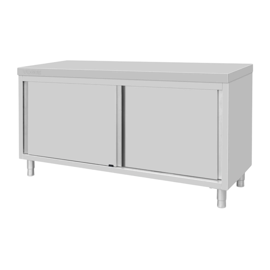 Vogue FU587 Standing Floor Cupboard Stainless Steel - 900x1800x600mm