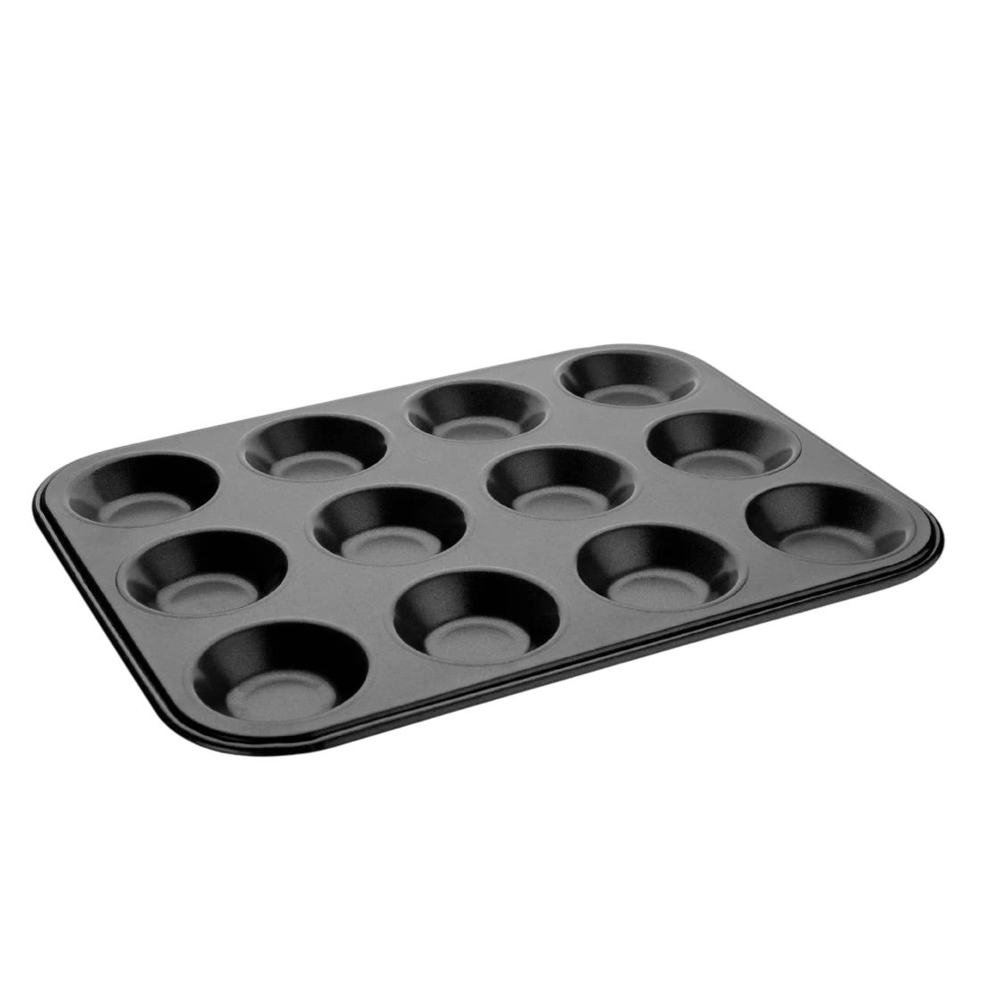 Vogue GD013 Non Stick Mini Muffin Tray 12 Cup - 315x238x14mm