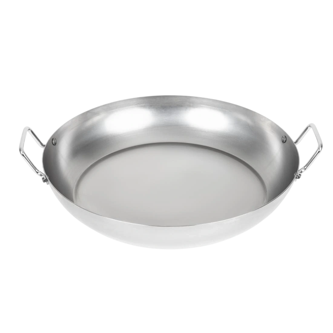 Vogue GD074 Carbon Steel Paella Pan - 400mm