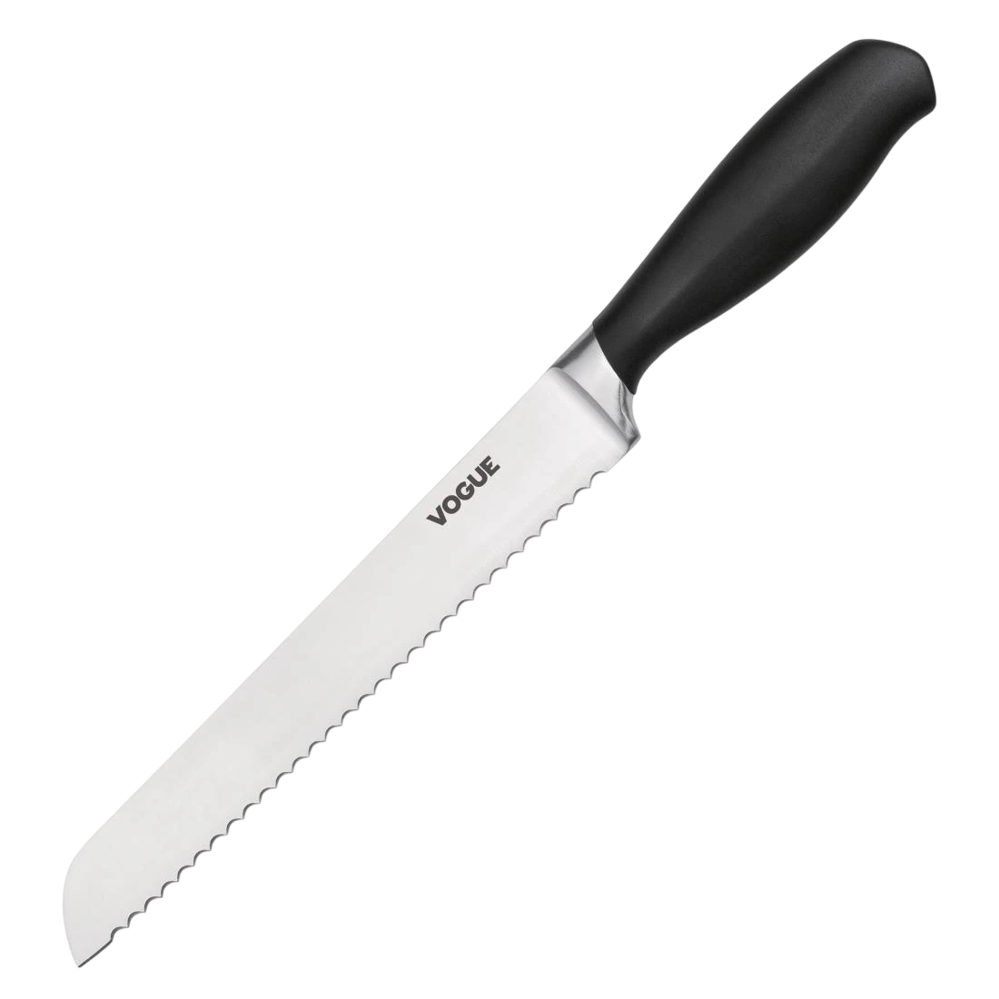 Vogue GD753 Soft Grip Bread Knife St/St - 200mm