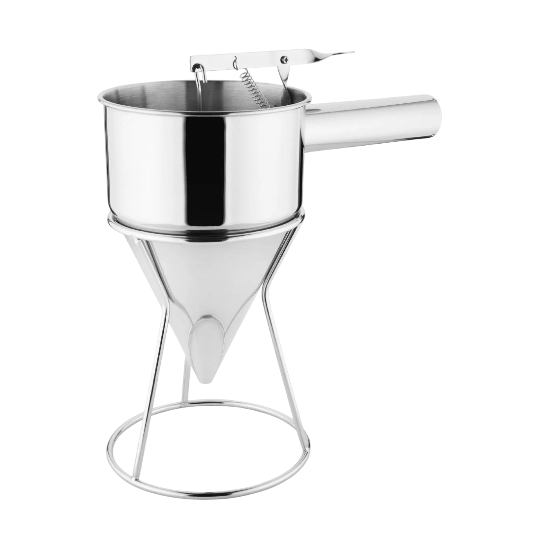 Vogue GG759 Stainless Steel Piston Funnel
