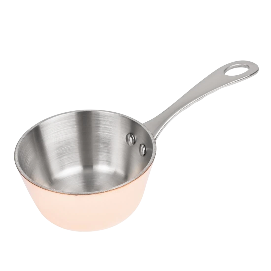 Vogue GG761 Copper Mini Gravy Pan - 0.15Ltr 80mm
