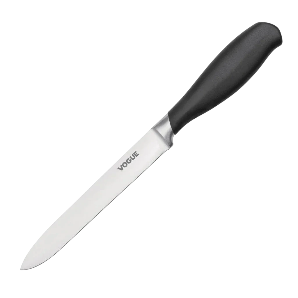 Vogue Soft Grip Utility Knife St/St - 140mm 5 1/2" commercial kitchen equipment