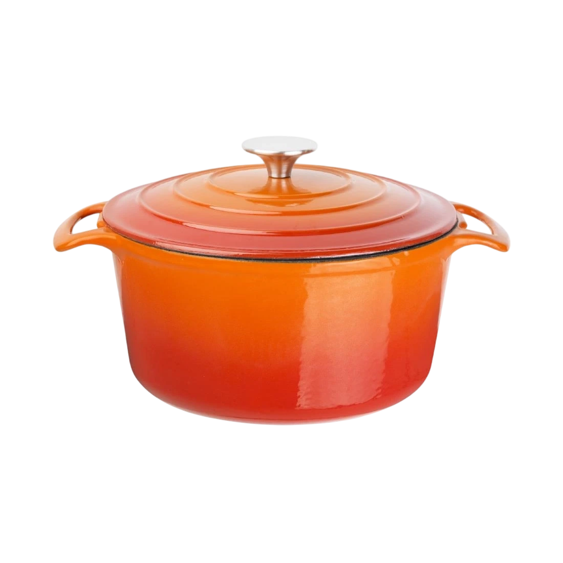 Vogue GH303 Round Casserole Orange - 235mm 4Ltr