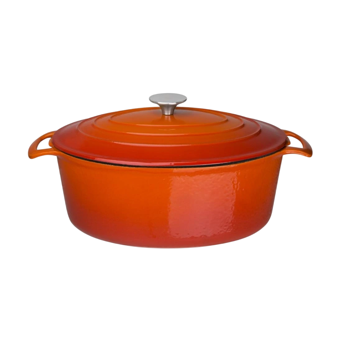 Vogue GH312 Oval Casserole Orange - 125x230x305mm 6Ltr