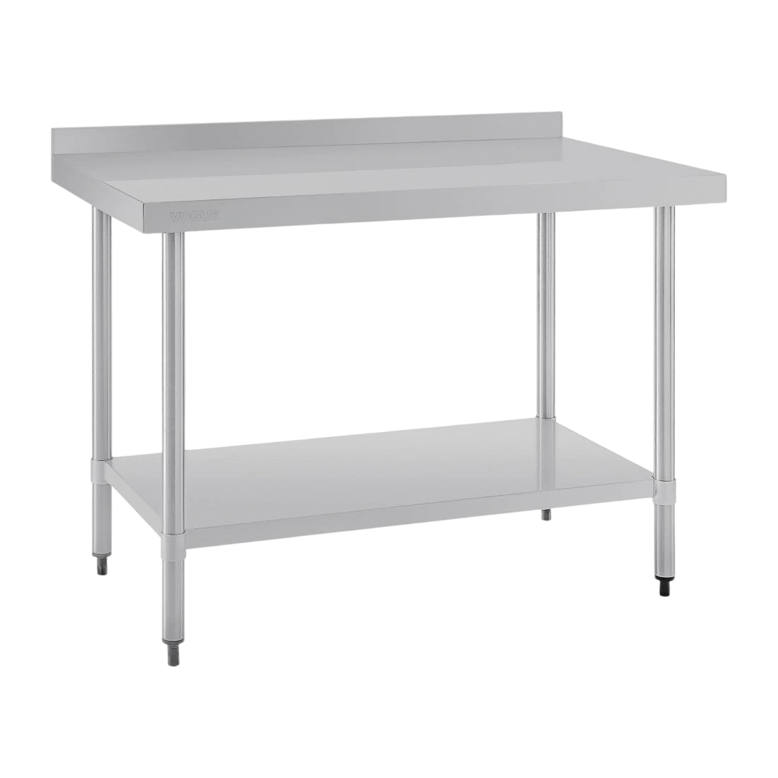 Vogue GJ507 Stainless Steel Workbench – 1200×700mm, Upstand