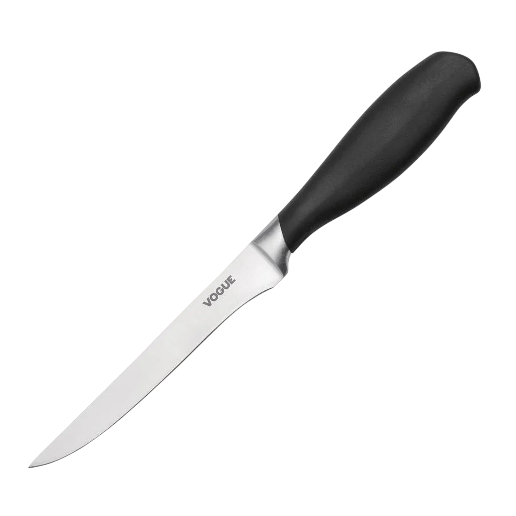 Vogue Soft Grip Boning Knife St/St - 130mm 5" commercial kitchen equipment