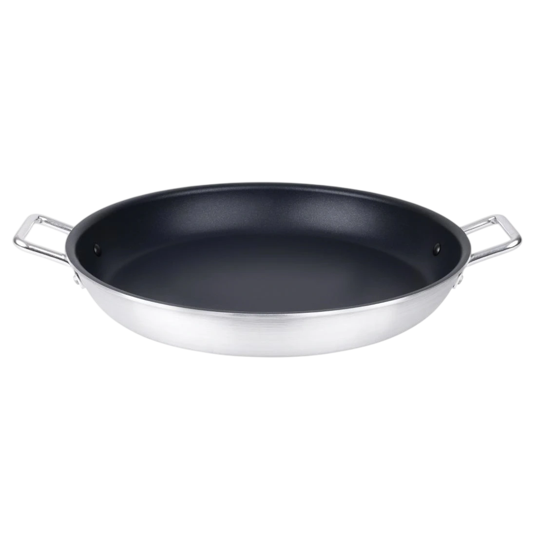 Vogue HT991 Paella Pan Aluminium Non-stick Teflon Platinum Plus - 450x68mm