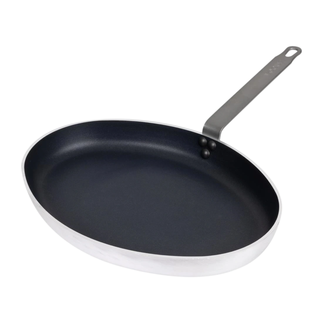 Vogue HT992 Aluminium Non-Stick Oval Frypan – 400mm