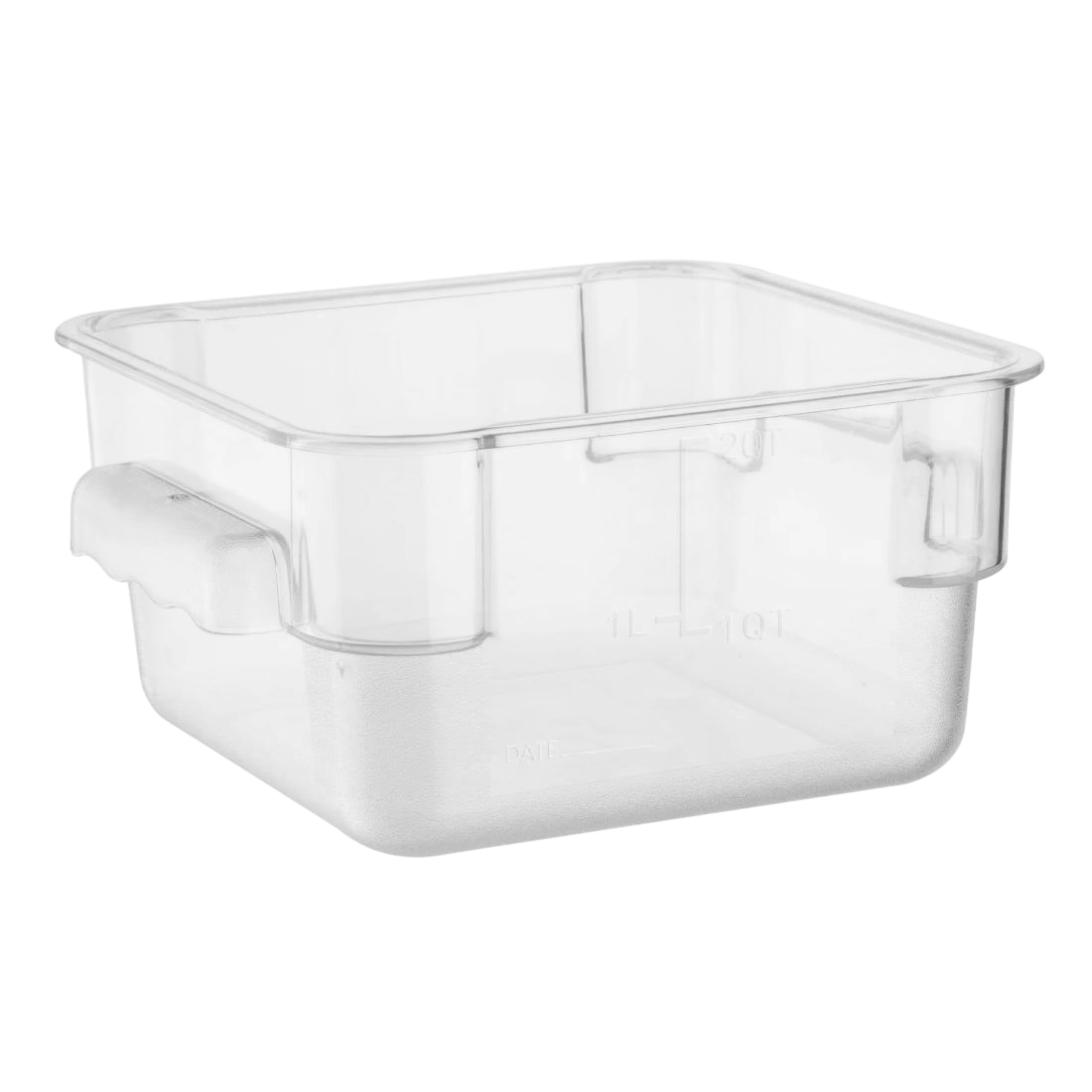 Vogue Hygiplas HY400 Square Polycarbonate Storage Container – 1.5L
