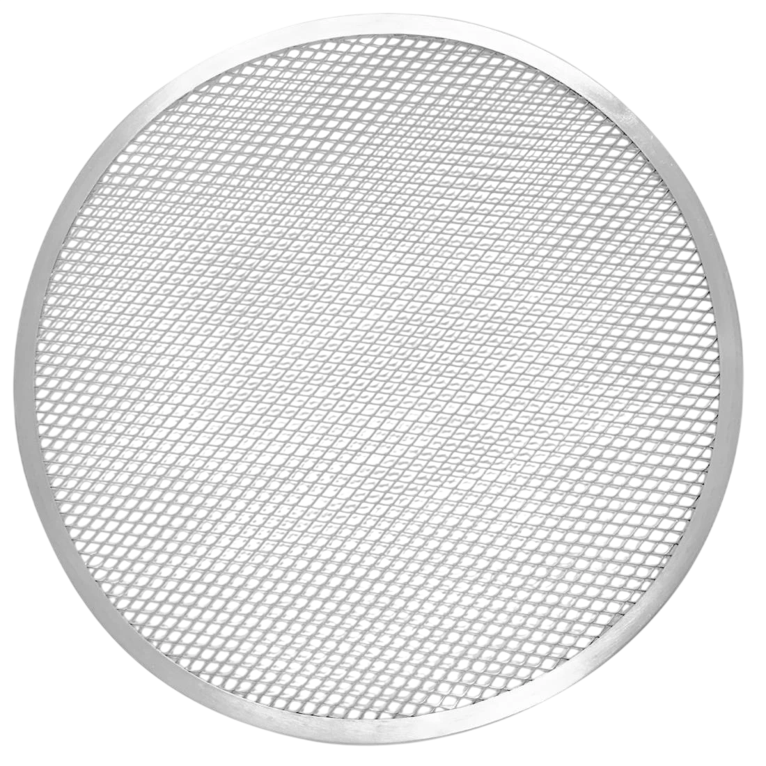 Vogue HZ493 Aluminium Perforated Pizza Tray - 355mm