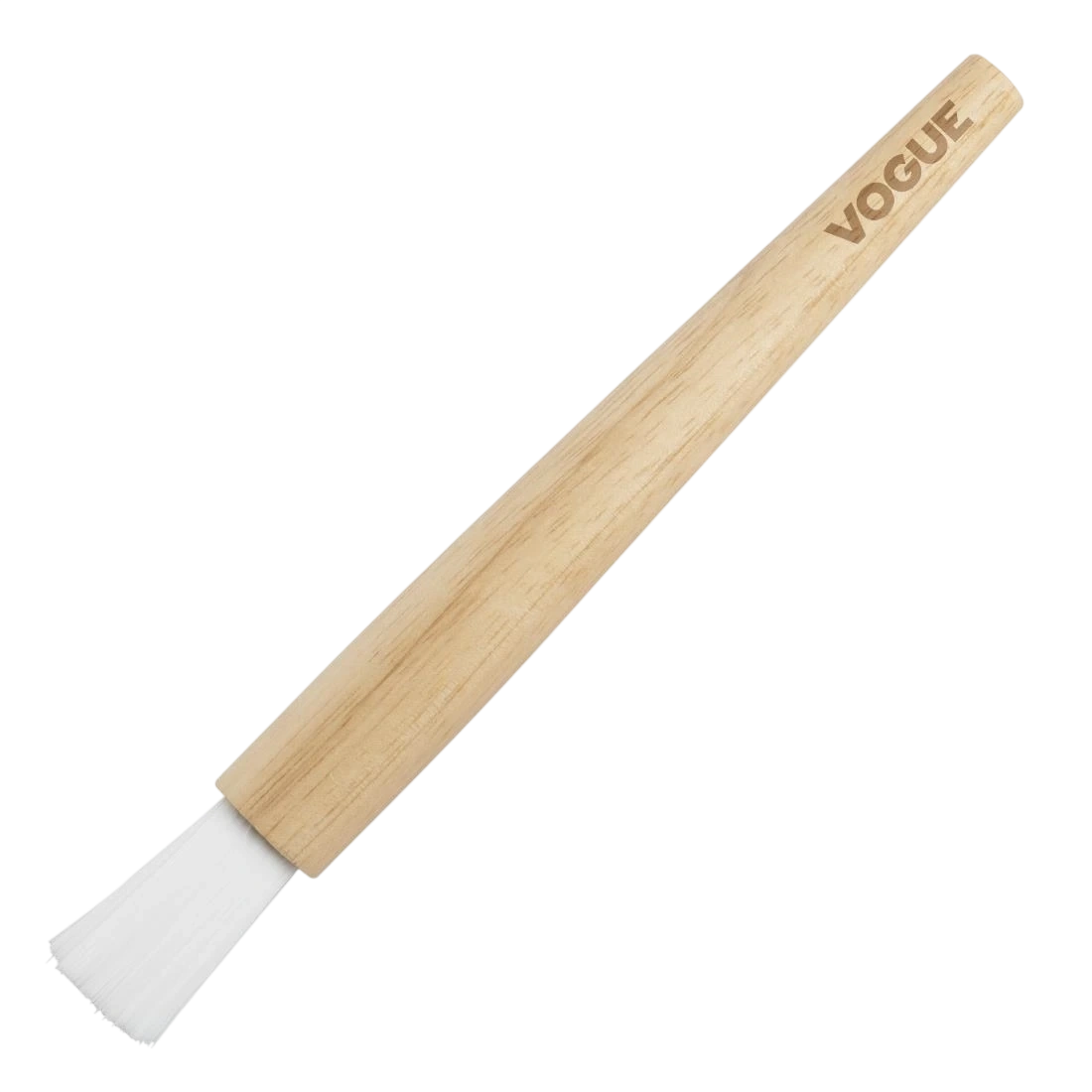 Vogue JA524 Wooden Handle Round Pastry Brush - 25mm