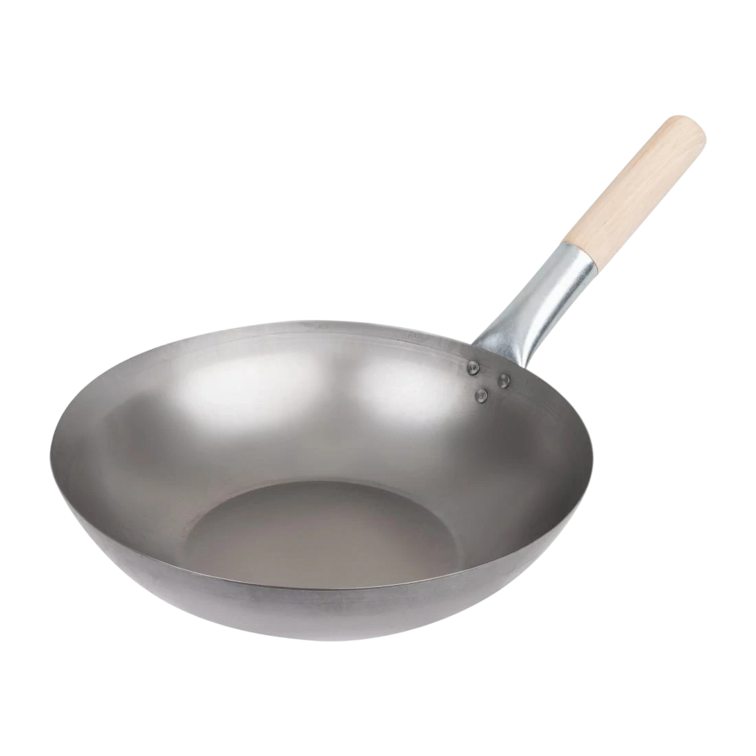 Vogue K296 Wok Flat Base - 330mm 13"