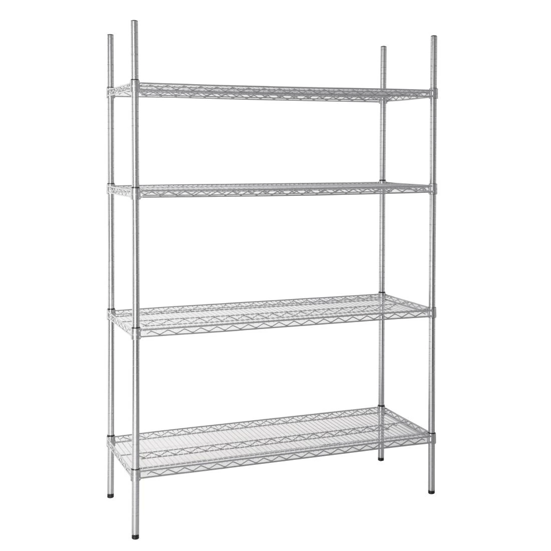 Vogue L928 Flat Pack 4 Shelf Unit - 1220x460x1830mm