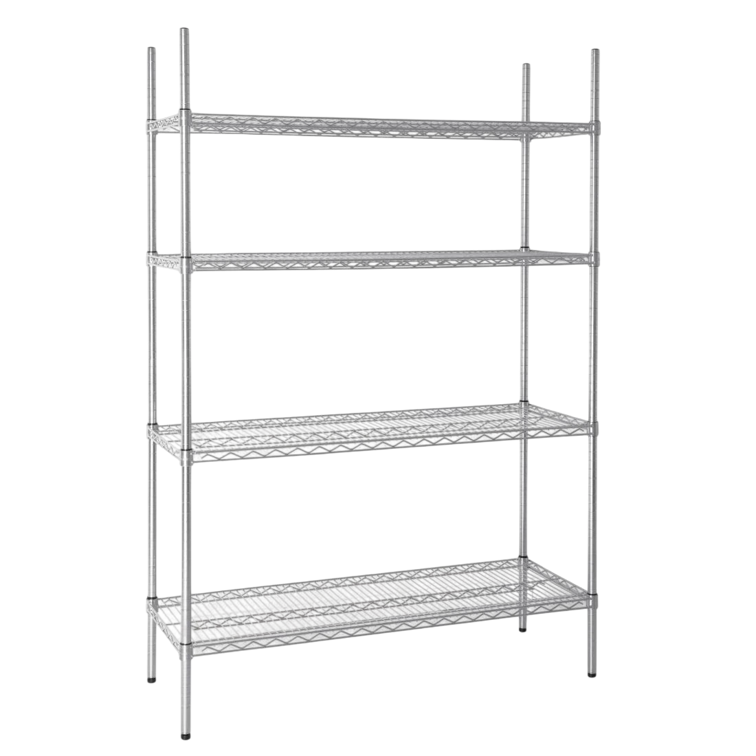 Vogue L928 Flat Pack 4 Shelf Unit - 1220x460x1830mm