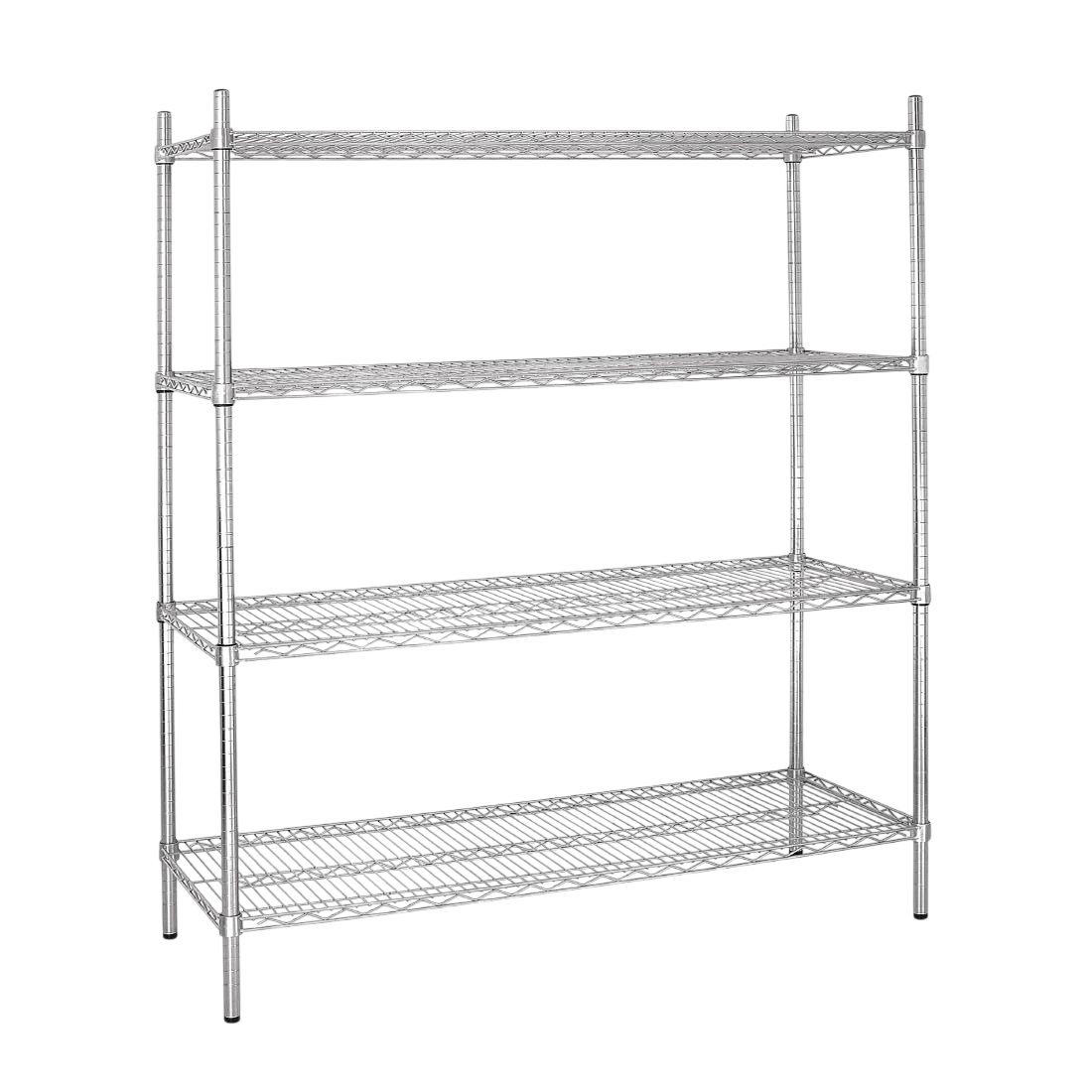 Vogue L939 Flat Pack 4 Shelf Unit - 1830x1830x460mm