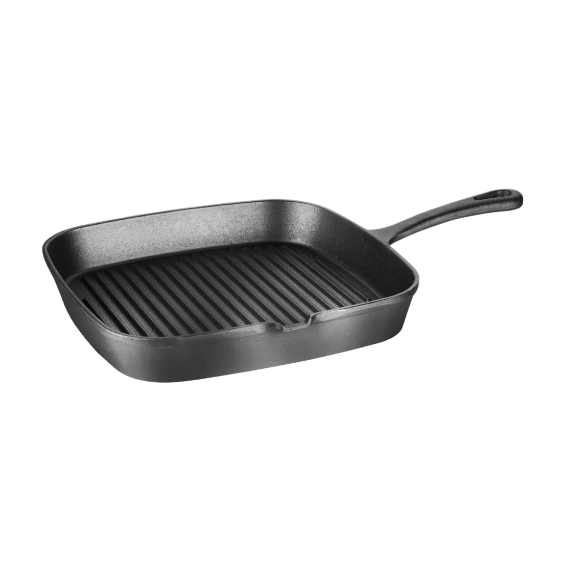 Vogue M653 Ribbed Skillet Square - 240mm 9 1/2"
