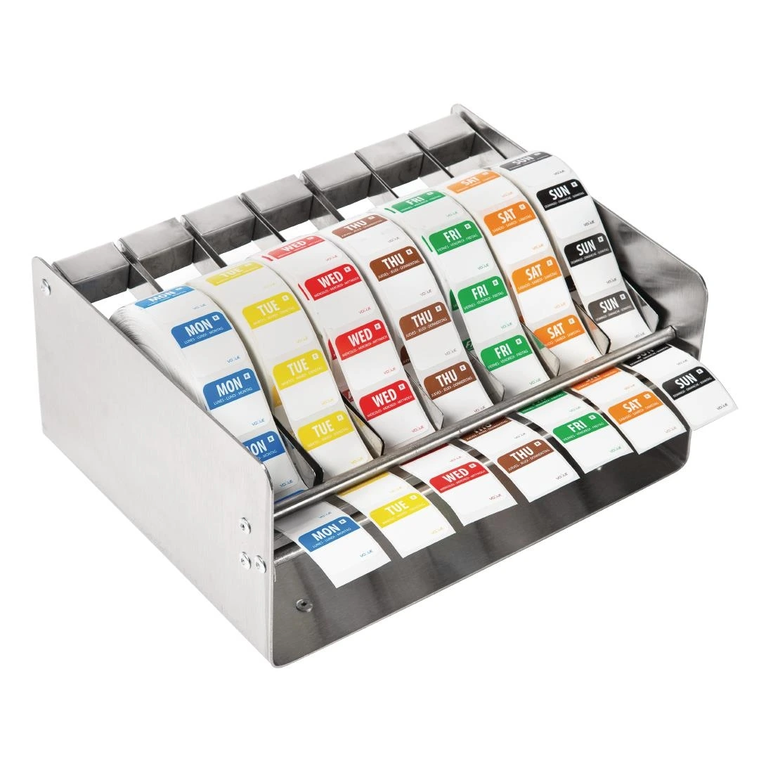 Vogue S154 Label Dispenser & Set of Colour Coded Food Labels